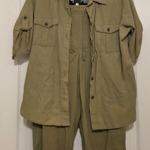White Stag Khaki Women's Two-Piece Set